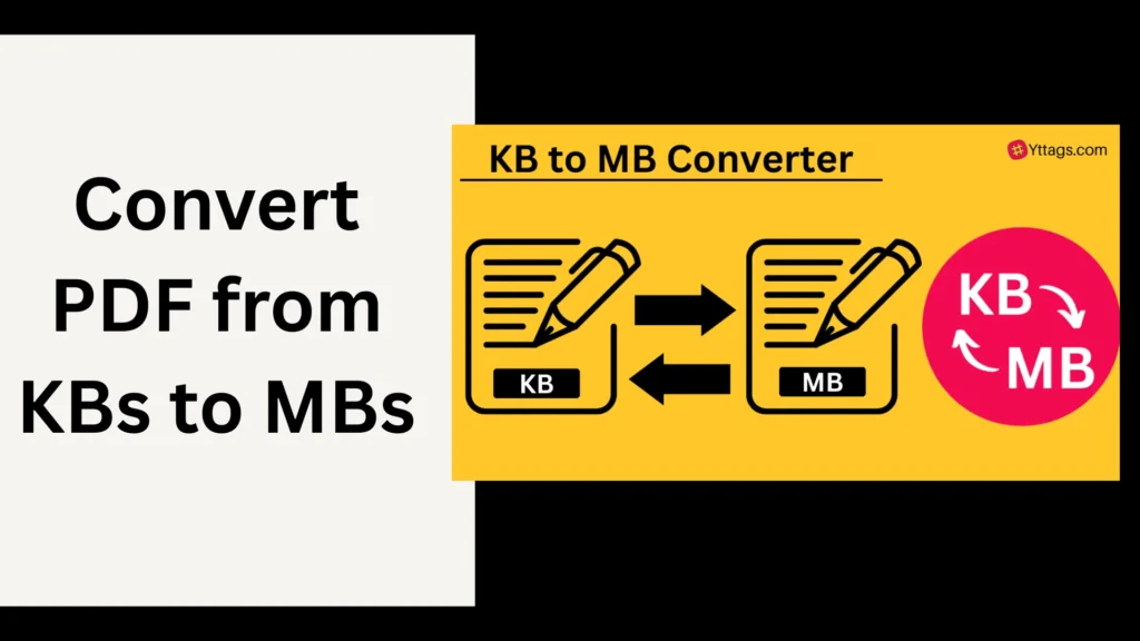 Convert PDF from KBs to MBs
